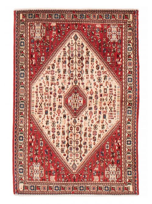 Persian Abadeh 3'4" x 4'8" Hand-knotted Wool Rug 