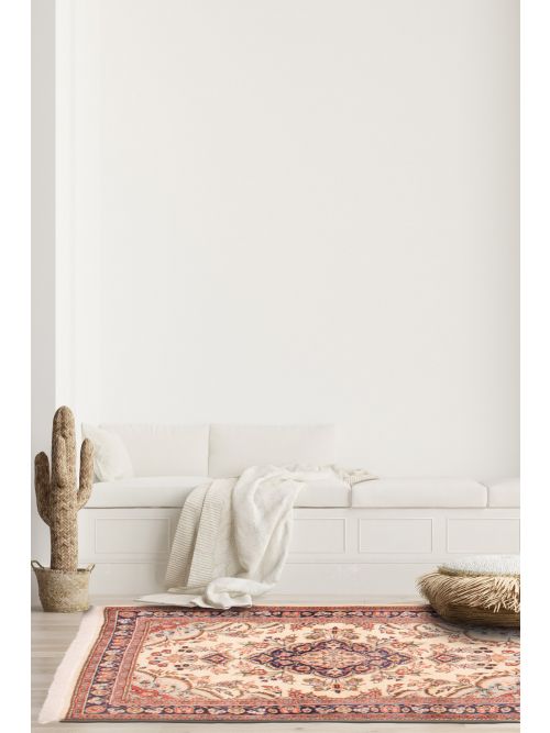 Persian Sarough 3'5" x 4'9" Hand-knotted Wool Rug 