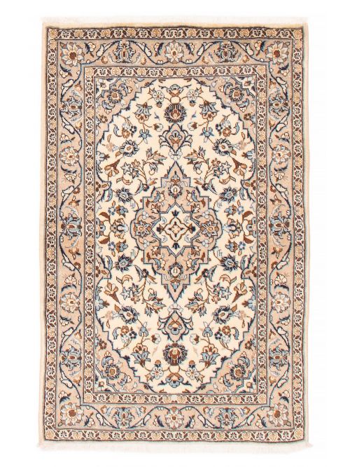 Persian Kashan 3'3" x 4'11" Hand-knotted Wool Rug 