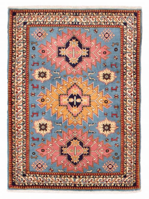 Persian Ardabil 3'7" x 4'11" Hand-knotted Wool Rug 