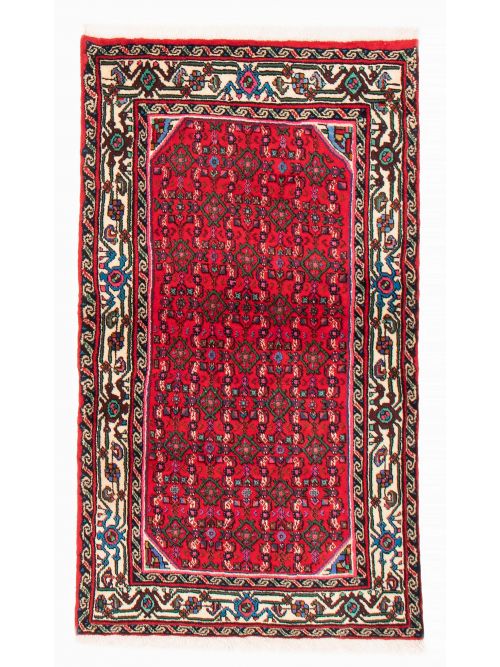 Persian Roodbar 3'1" x 4'11" Hand-knotted Wool Rug 
