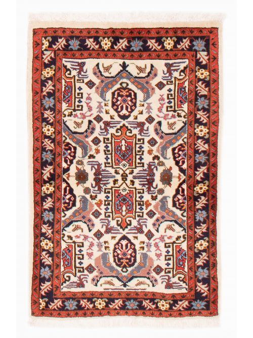 Persian Ardabil 3'3" x 4'7" Hand-knotted Wool Rug 