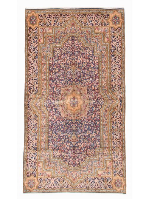 Persian Kerman 4'10" x 8'2" Hand-knotted Wool Rug 
