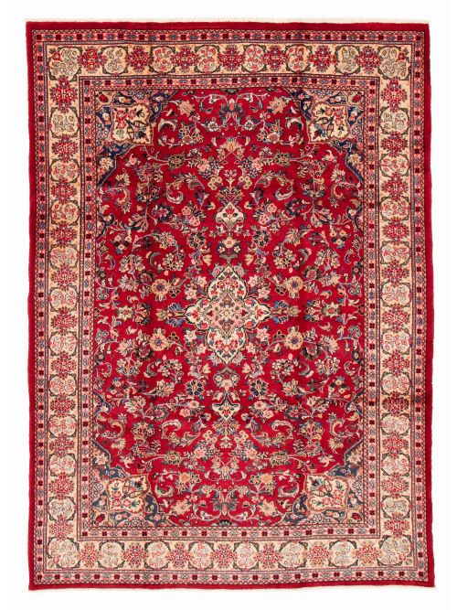 Persian Mahal 7'8" x 10'8" Hand-knotted Wool Rug 