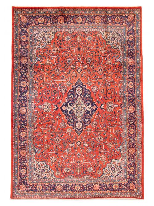 Persian Sarough 7'3" x 10'5" Hand-knotted Wool Rug 