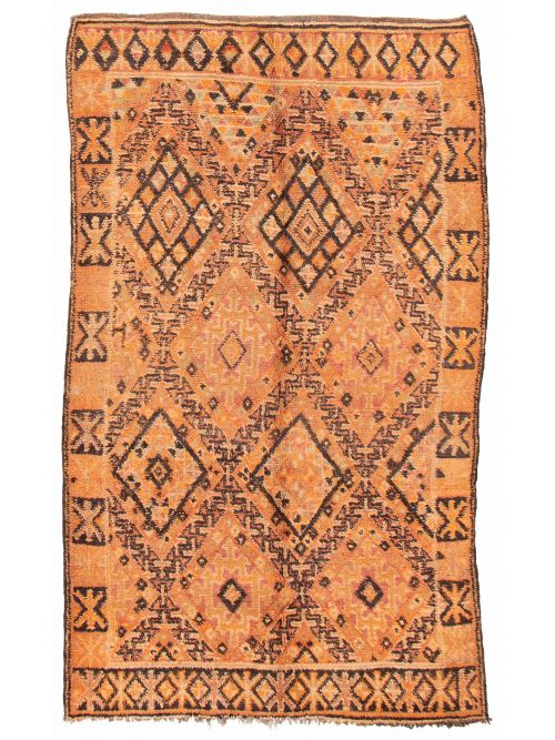 Vintage Moroccan Beni M'Guild 5'9" x 9'10" Rug 