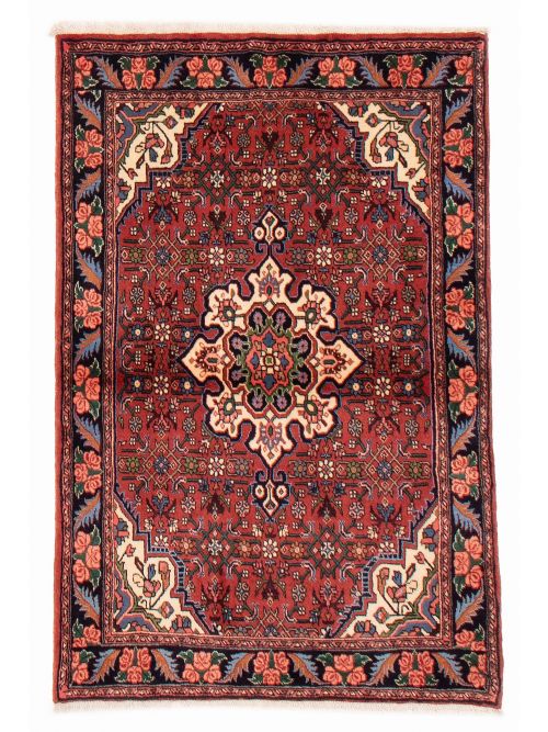 Persian Bijar 3'5" x 4'10" Hand-knotted Wool Rug 