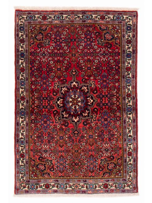 Persian Bijar 3'5" x 4'11" Hand-knotted Wool Rug 