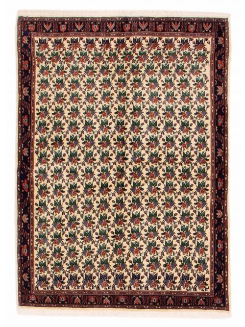 Persian Afshar 5'1" x 7'1" Hand-knotted Wool Rug 