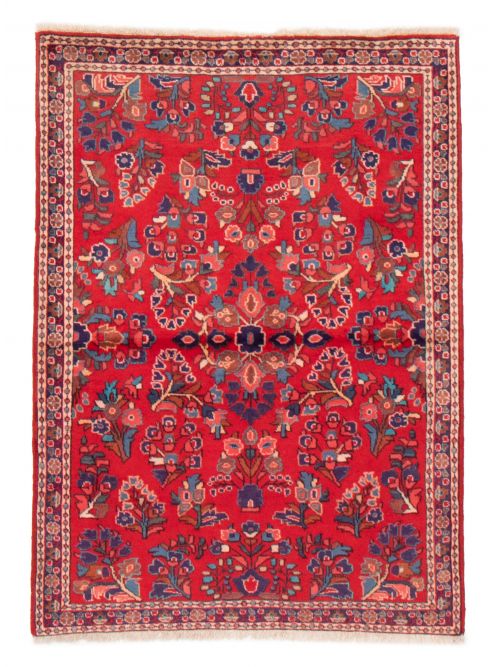 Persian Mahal 3'5" x 4'9" Hand-knotted Wool Rug 