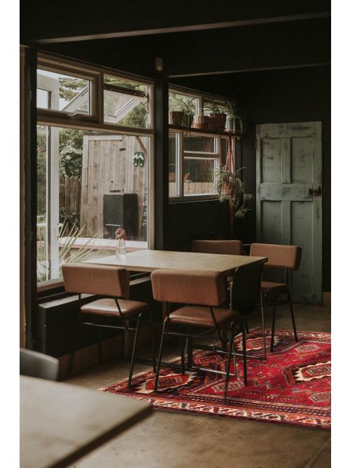 Persian Shiraz Qashqai 3'10" x 5'8" Hand-knotted Wool Rug 