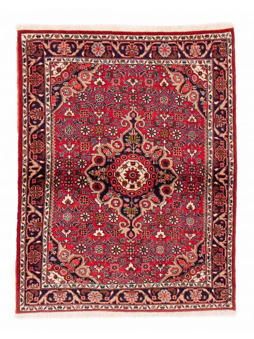 Persian Bijar 3'7" x 4'9" Hand-knotted Wool Rug 