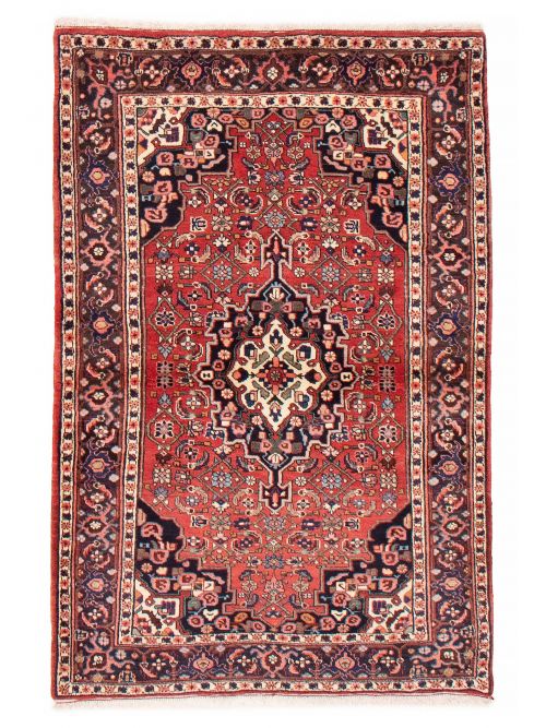 Persian Bijar 3'7" x 5'5" Hand-knotted Wool Rug 