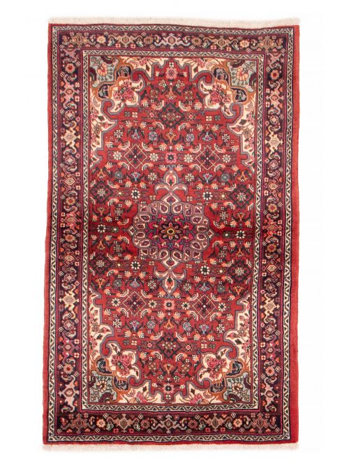 Persian Bijar 3'5" x 5'9" Hand-knotted Wool Rug 