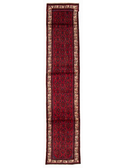 Persian Hamadan 2'7" x 16'9" Hand-knotted Wool Rug 