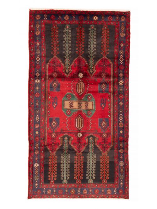 Persian Zanjan 5'1" x 9'8" Hand-knotted Wool Rug 