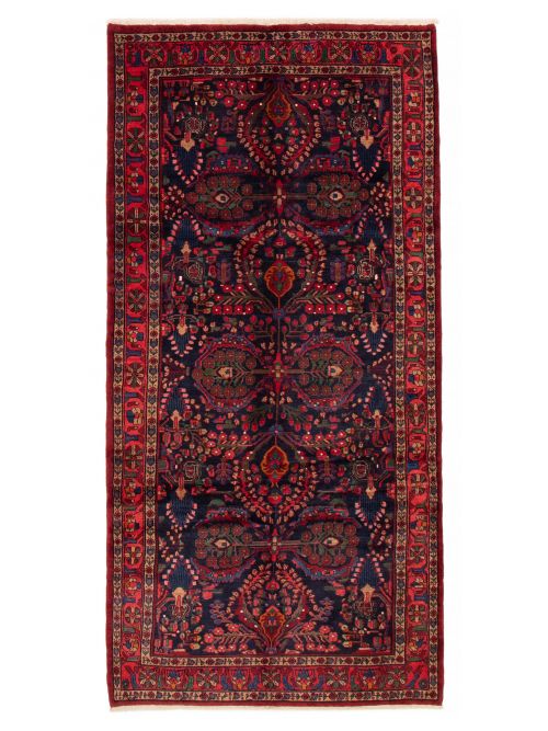 Persian Nahavand 5'5" x 10'8" Hand-knotted Wool Rug 