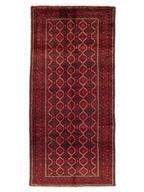 Afghan Royal Baluch 4'5" x 8'7" Hand-knotted Wool Rug 
