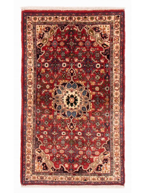 Persian Zanjan 3'4" x 5'5" Hand-knotted Wool Rug 