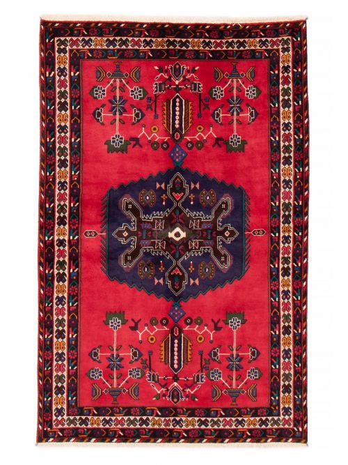 Persian Afshar 4'6" x 7'2" Hand-knotted Wool Rug 