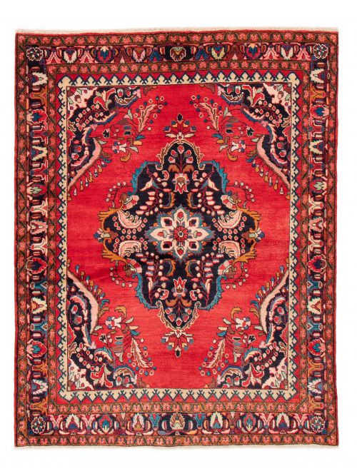 Persian Lilihan 5'4" x 6'9" Hand-knotted Wool Rug 