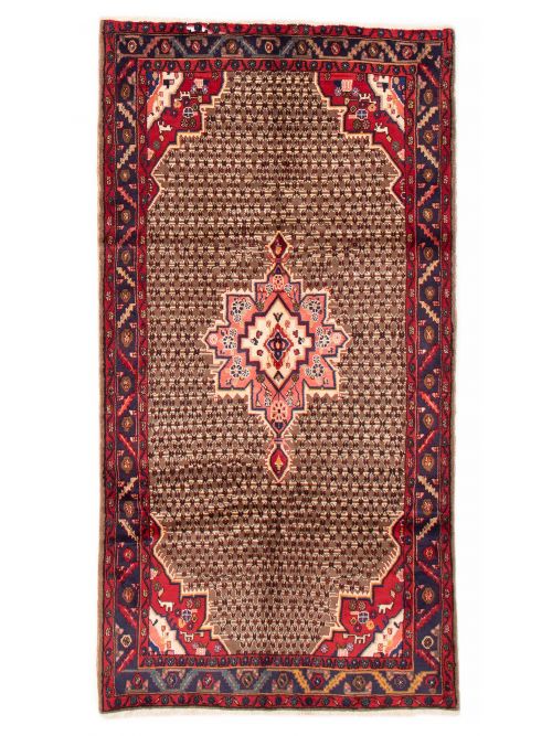 Persian Koliai 4'10" x 9'5" Hand-knotted Wool Rug 