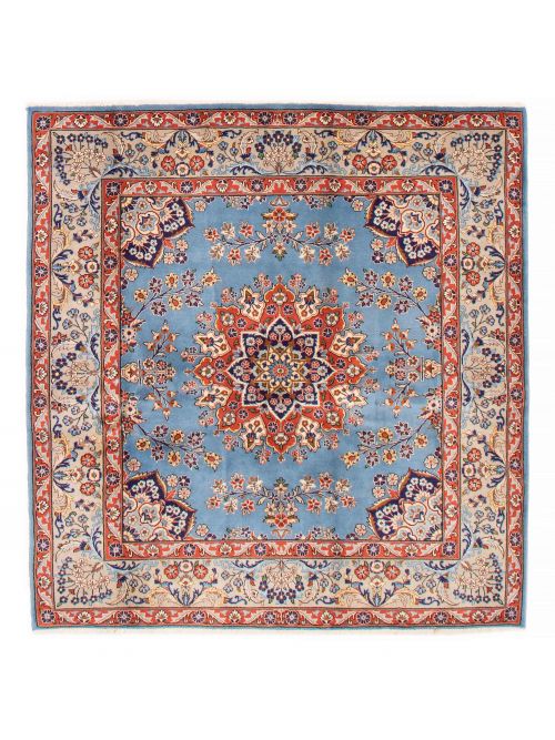 Persian Sarough 6'5" x 6'8" Hand-knotted Wool Rug 
