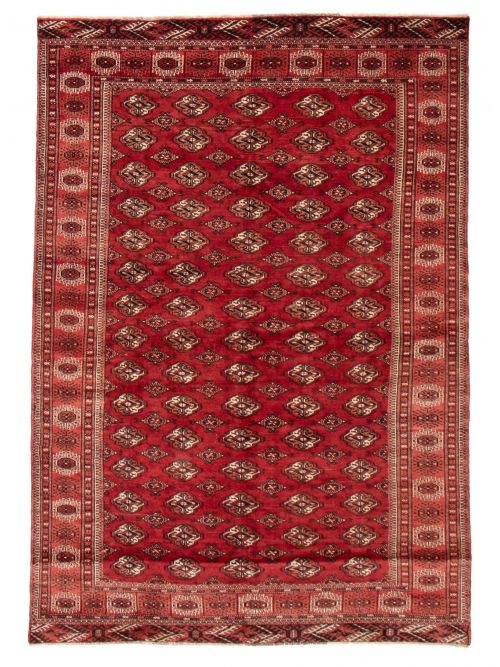 Persian Style 6'7" x 9'2" Hand-knotted Wool Rug 