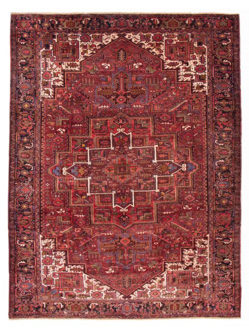 Persian Style 9'9" x 12'10" Hand-knotted Wool Rug 