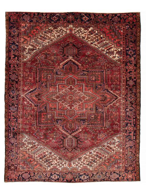 Persian Heriz 9'10" x 12'2" Hand-knotted Wool Rug 