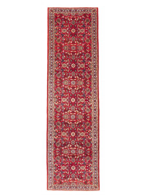 Persian Kashan 3'9" x 12'10" Hand-knotted Wool Rug 