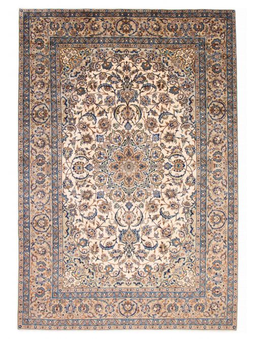 Persian Kashan 9'2" x 13'5" Hand-knotted Wool Rug 
