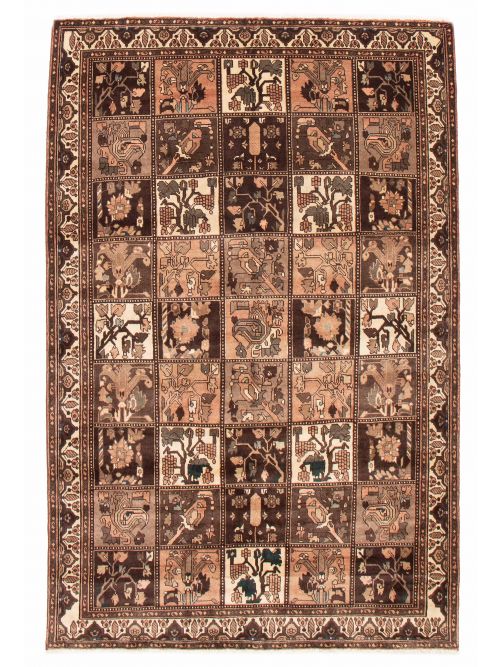 Persian Style 6'9" x 10'2" Hand-knotted Wool Rug 