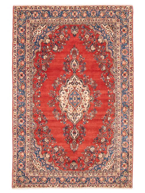 Persian Mahal 6'11" x 10'2" Hand-knotted Wool Rug 