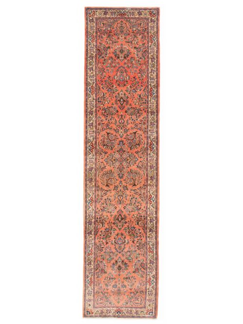 Persian Sarough 2'8" x 10'6" Hand-knotted Wool Rug 