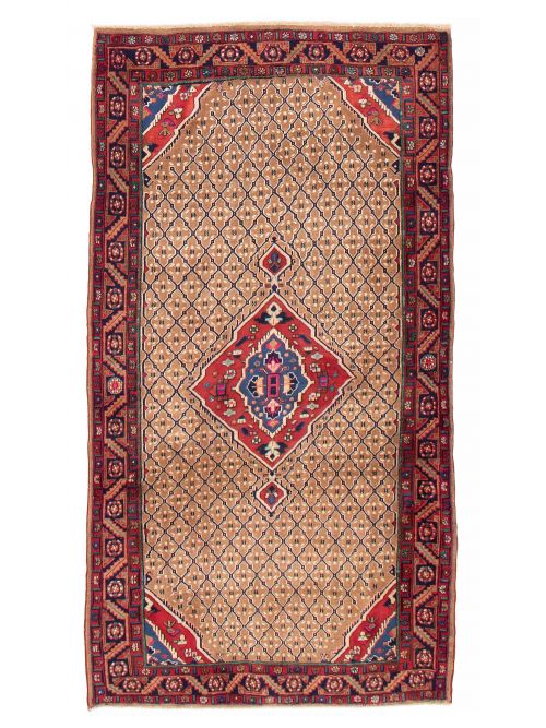 Persian Koliai 4'2" x 7'5" Hand-knotted Wool Rug 