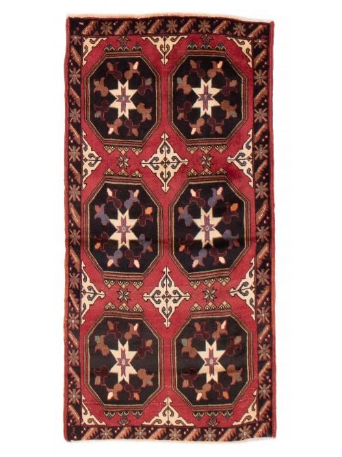 Afghan Royal Baluch 2'11" x 5'4" Hand-knotted Wool Rug 