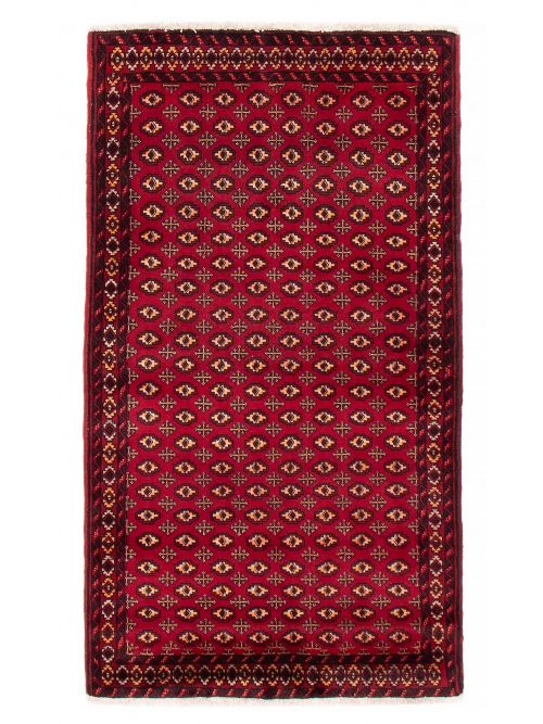 Afghan Royal Baluch 3'7" x 6'0" Hand-knotted Wool Rug 