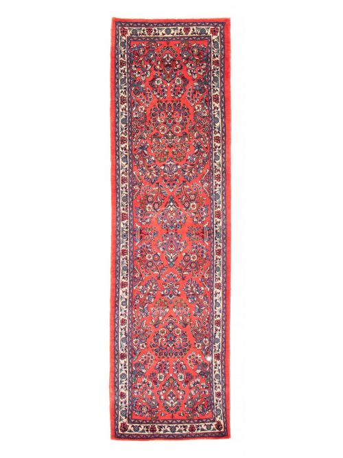 Persian Sarough 2'10" x 9'1" Hand-knotted Wool Rug 