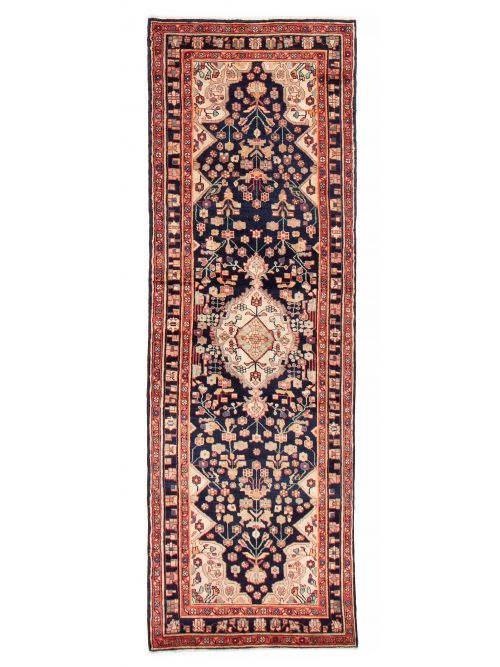 Turkish Andelz 3'3" x 9'6" Hand-knotted Wool Rug 