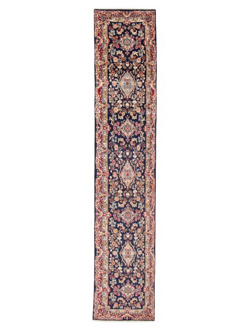 Persian Kerman 2'6" x 12'6" Hand-knotted Wool Rug 