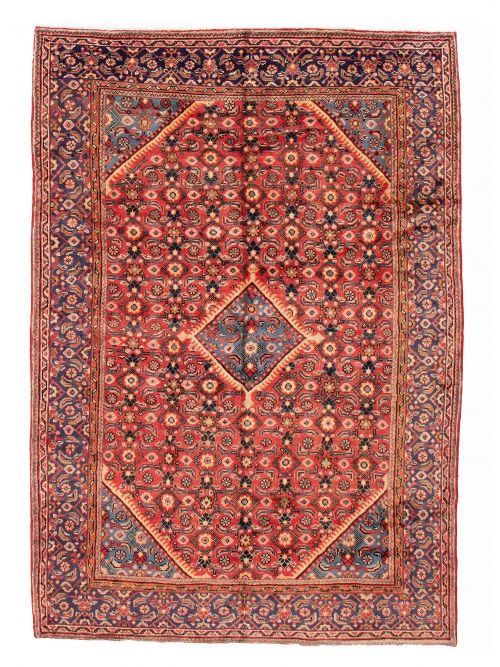 Persian Mahal 6'9" x 9'8" Hand-knotted Wool Rug 