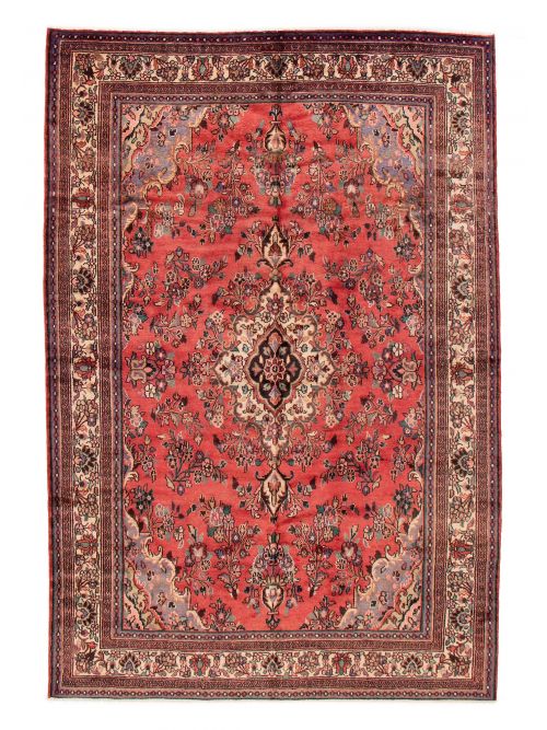Persian Hamadan 6'9" x 9'10" Hand-knotted Wool Rug 