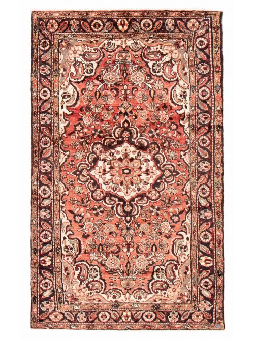 Persian Hamadan 4'11" x 8'2" Hand-knotted Wool Rug 