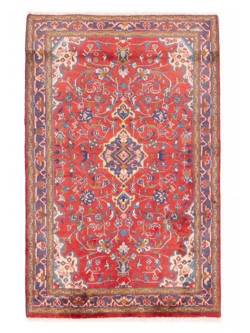 Persian Mahal 3'3" x 5'0" Hand-knotted Wool Rug 