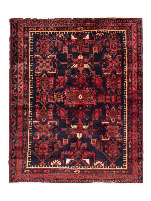 Persian Style 3'9" x 4'8" Hand-knotted Wool Rug 