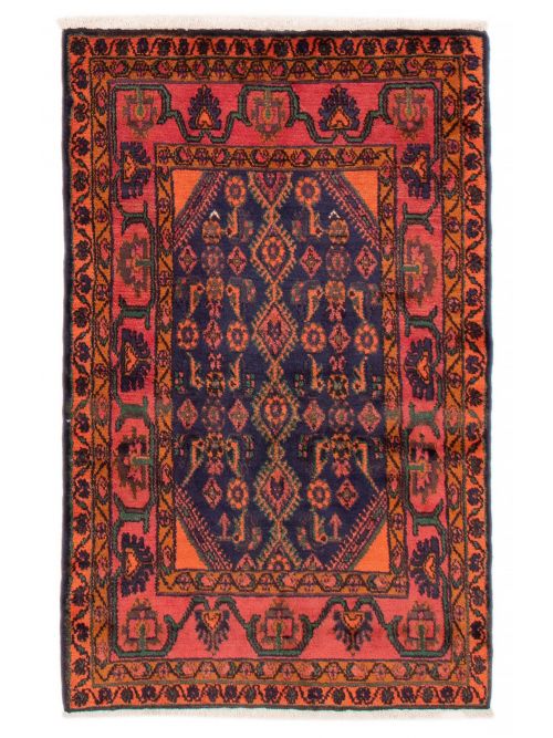 Persian Style 3'5" x 5'5" Hand-knotted Wool Rug 
