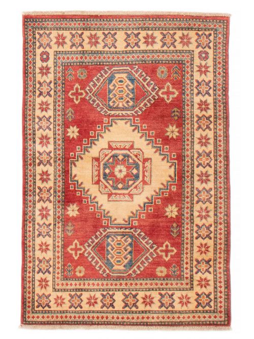 Afghan Finest Ghazni 3'5" x 4'7" Hand-knotted Wool Rug 
