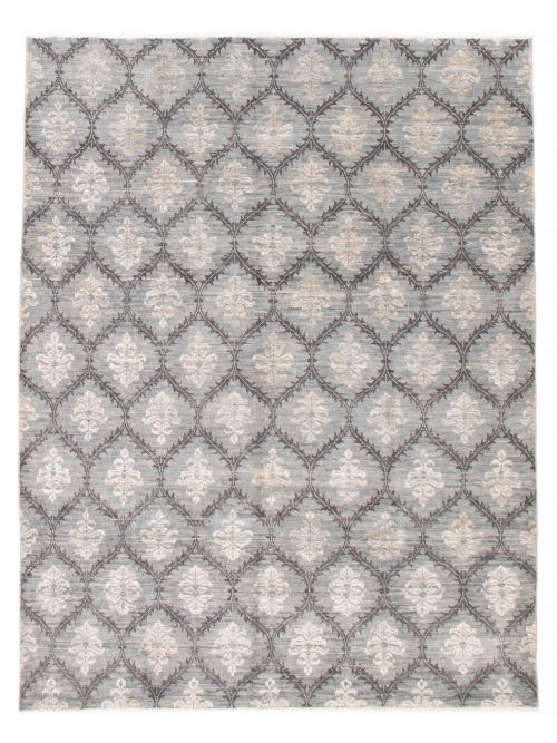 Indian Mystique 8'0" x 9'10" Hand-knotted Silk & Wool Rug 