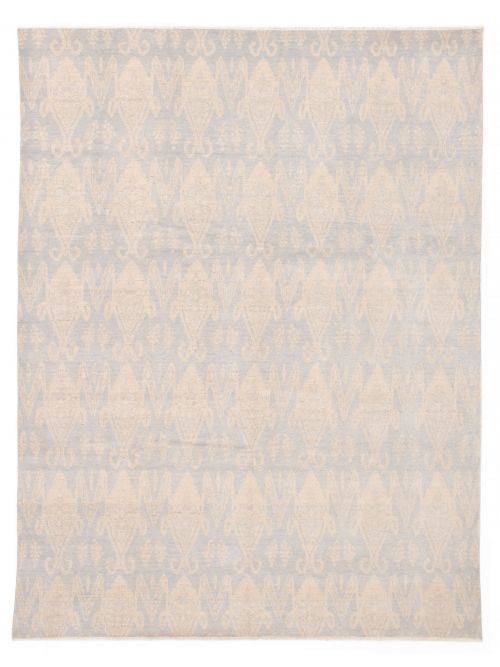 Indian Finest Oushak 8'2" x 10'4" Hand-knotted Wool Rug 